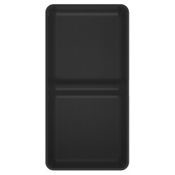 Set di 5 Contenitori Unite Box | 11x5,5x4,5 cm | Colore Nero | in Plastica